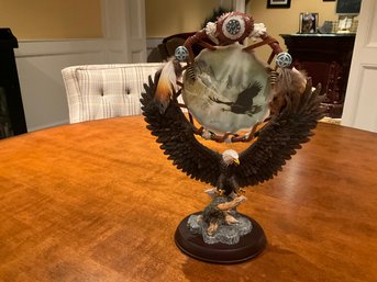 Soaring Dream First Issue In Wings Of Glory 2007 Bradford Exchange W9' X H10.75'