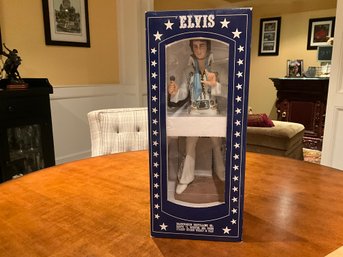 1977 McCormick Elvis Presley Bourbon Decanter-Music Box In Box Empty