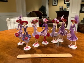 Hats Of The Week Collection Figurines Hats Of The Week Collection By The Hamilton Collection
