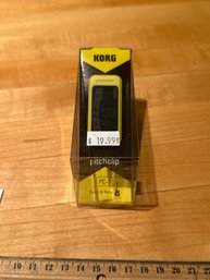 Brand New KORG PC-1-CP CHROMATIC CLIP-ON COLORED TUNER - YELLOW