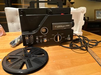 Vintage Chinon 4100 Super 8mm Projector With Sound Have Original Box But Damaged - Works Great