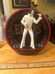 Bradford Elvis In Spotlight MADISON SQUARE GARDEN Lighted Plate 3rd #A2110  No Light Included