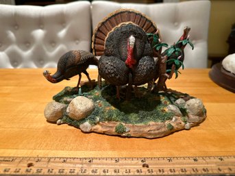 Danbury Mint Nick Bibby Wily Jakes Turkey Statue