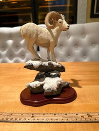 DANBURY MINT DALL SHEEP SCULPTURE BY NICK BIBBY