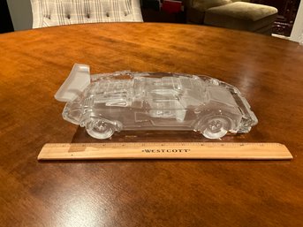 Large Hofbauer Crystal Lamborghini