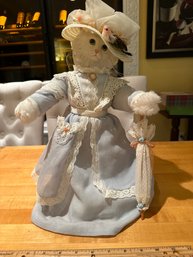 The Danbury Mint Miss Katianna Fluffington Collector Cat Doll Rare Jacqueline Bardner Smith