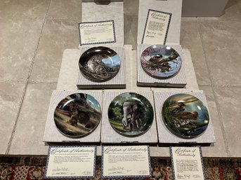 Loving Look And Will Nelson Last Of Their Kind Endangered Species The Wildlife Society Collector Plates