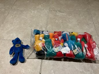 13 Euro Coin Beanie Bear Collectible Stuffed Coin Bear Retired Set Of 12 Are New Sealed
