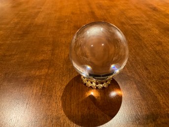 Mini Fortune Teller Crystal Ball On Stand