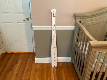 Wood Hanging Baseball Growth Stick