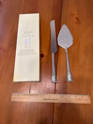 Lenox Wedding Promises, Opal Innocence Cake Knife And Server
