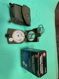 Military Prismatic Sighting Compass Model Cc4580 Nice