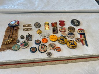 If You Our A Pin Collector Your Going To Want Theses For Your Collection Nice Lot Great Conversation Pieces