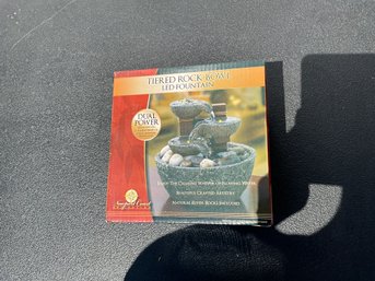 Newport Rock Bowl LED Tabletop Fountain