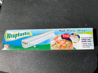 Wraptastic Food Wrap Dispenser New In Box