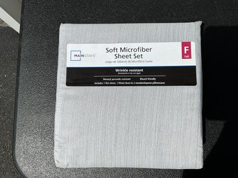 Mainstays Soft Micro Fiber 4 Pc Full Size Sheet Set