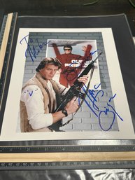 Marc Singer Mike Donovan In V 8x10 Signed Photo Autographed In Person
