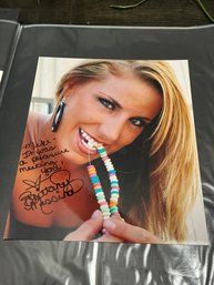 Brittany Messina Autographed Glossy 8x10 Signed In Person