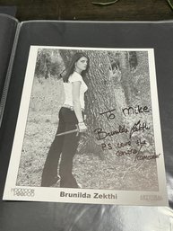Bunilda Zekthi Signed Autograph In Person Photo