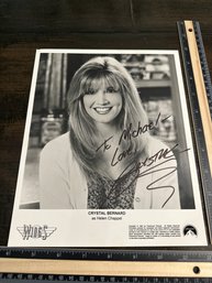 WINGS STAR CRYSTAL BERNARD SIGNED PHOTO SIGNED IN PERSON