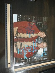Signed In Person 8x10 Glossy Photo Richard Hatch And Jack Stauffer In Battlestar Galactica The Second Coming