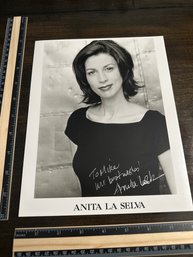 ANITA LA SELVA Signed In Person 8X10 Glossy Photo Autograph