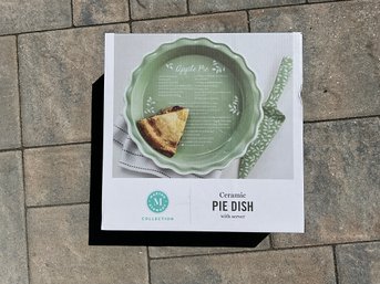 Martha Stewart Harvest Pie Plate & Server New In Box