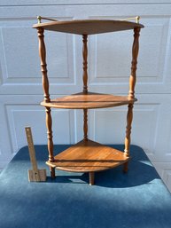 26 X 13 X 13 Three Tier Corner Shelf