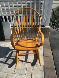 Vintage Wooden Rocking Chair