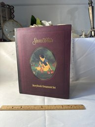 Disney Storybook Christmas Ornament 8 Pc Snow White & The Seven Dwarfs New In Original Box