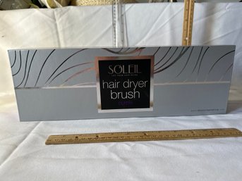 Soleil Hair Dryer Brush Purple, Brand New In Box Never Been Used Before