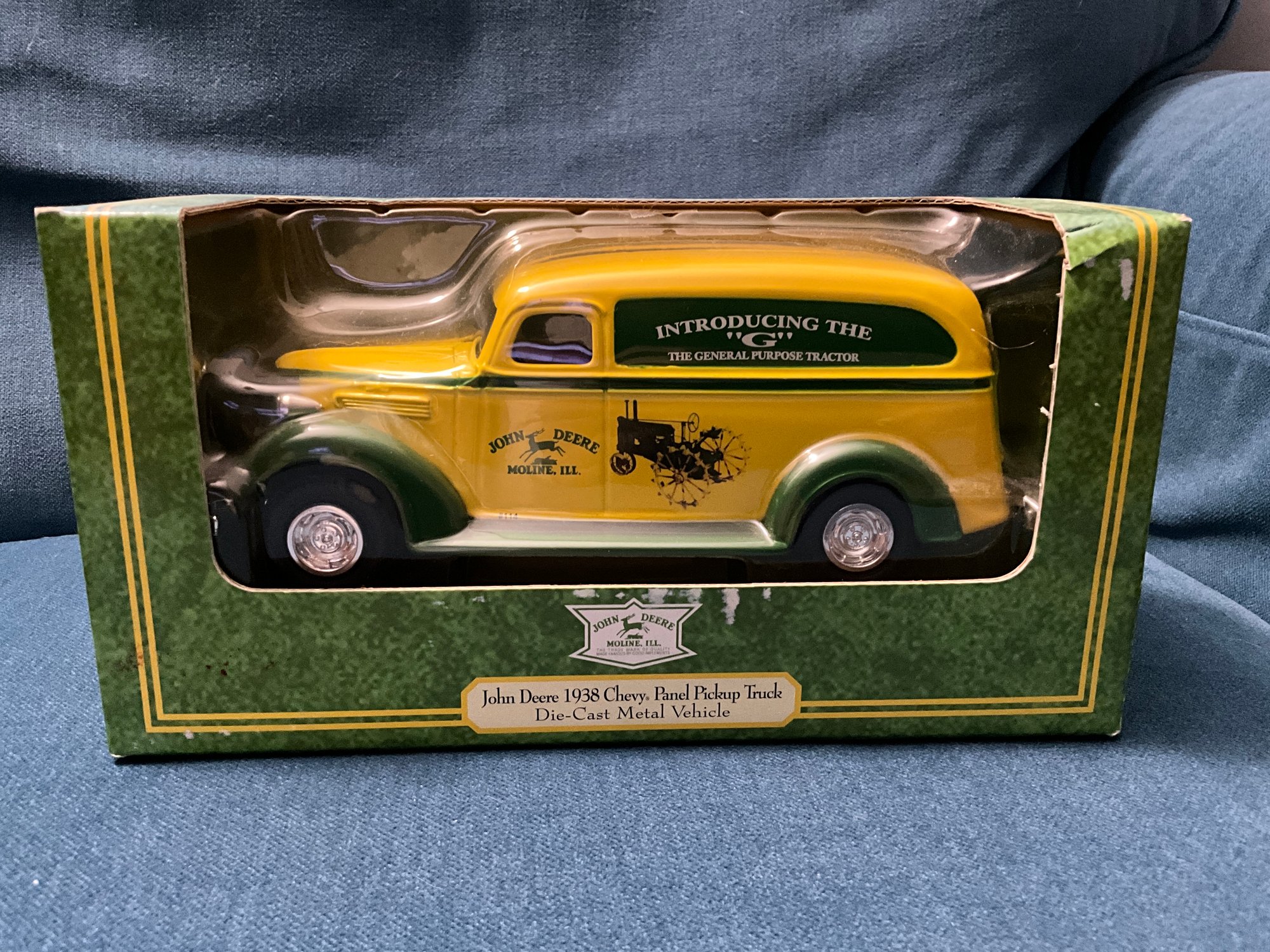 Ertl Collection 2001 John Deere Ertl Collectibles 1938 Chevy Panel Pickup Truck 15235 ...