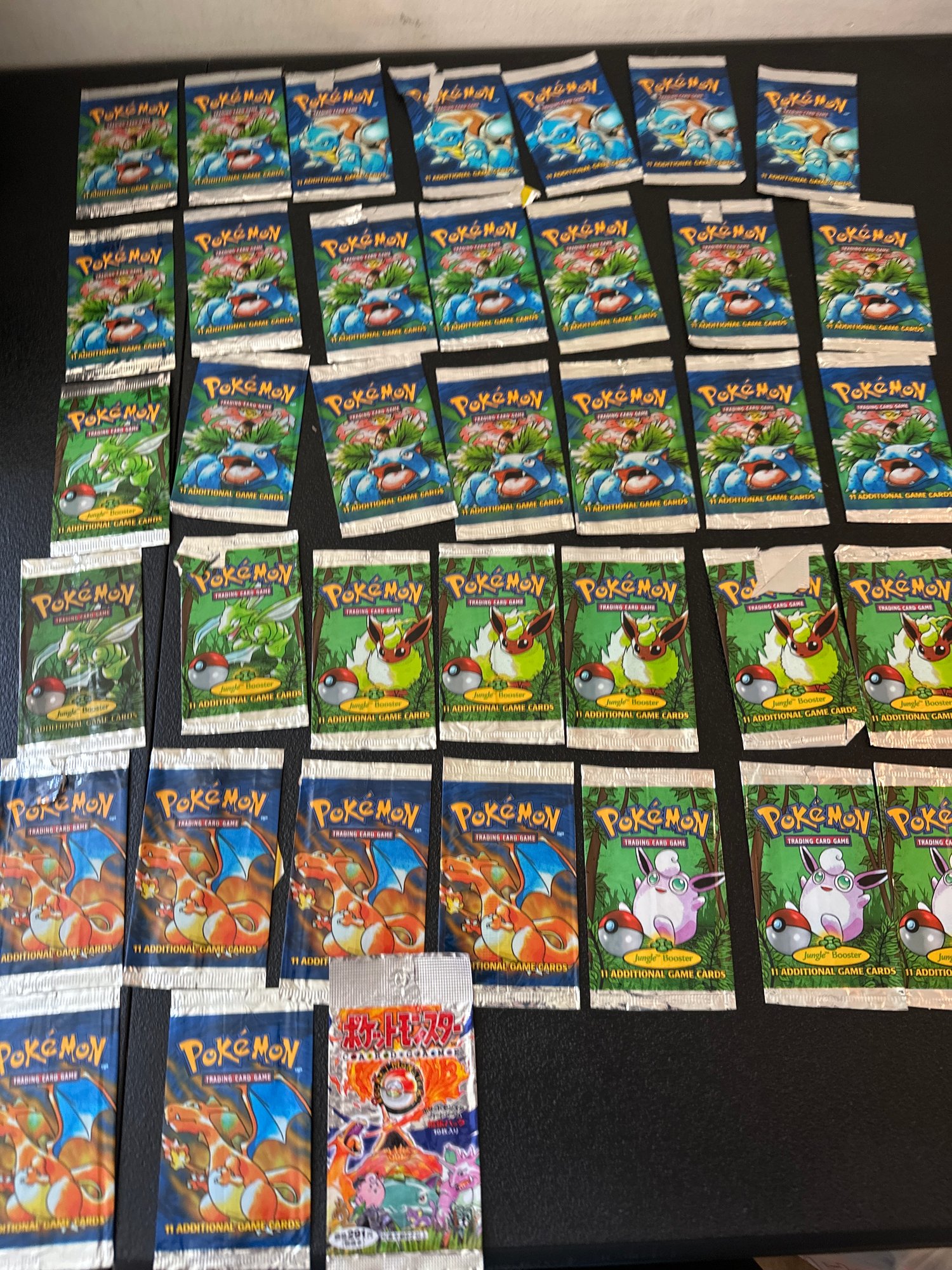 pokemon jungle unlimited booster pack Jungle (Unlimited) SINGLE Booster Pack (Opened LIVE 6pm BST 24/10) –  PokeRand