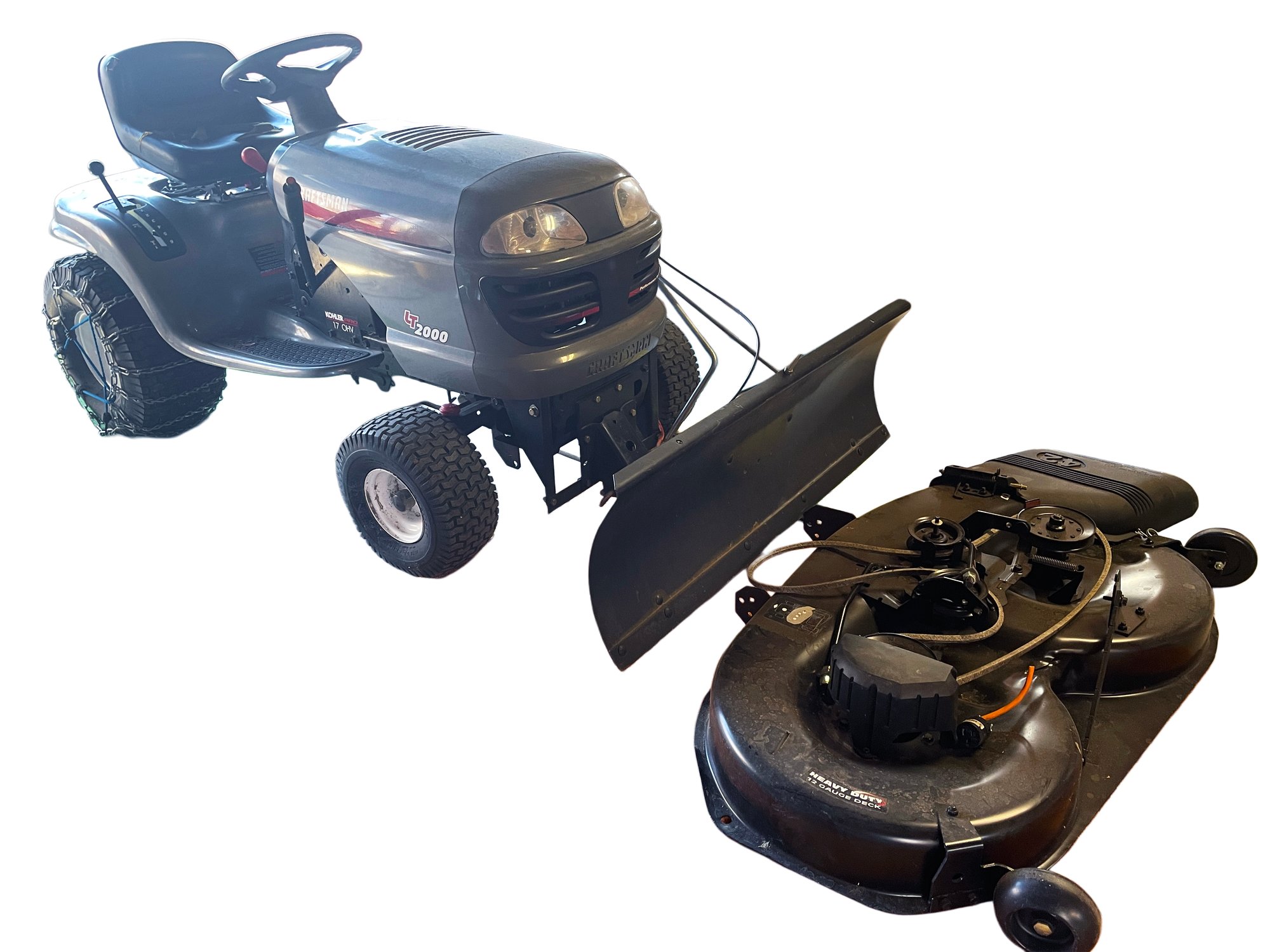 Craftsman Lt2000 Craftsman Mower Decks For Sale Lt2000 Riding 2012