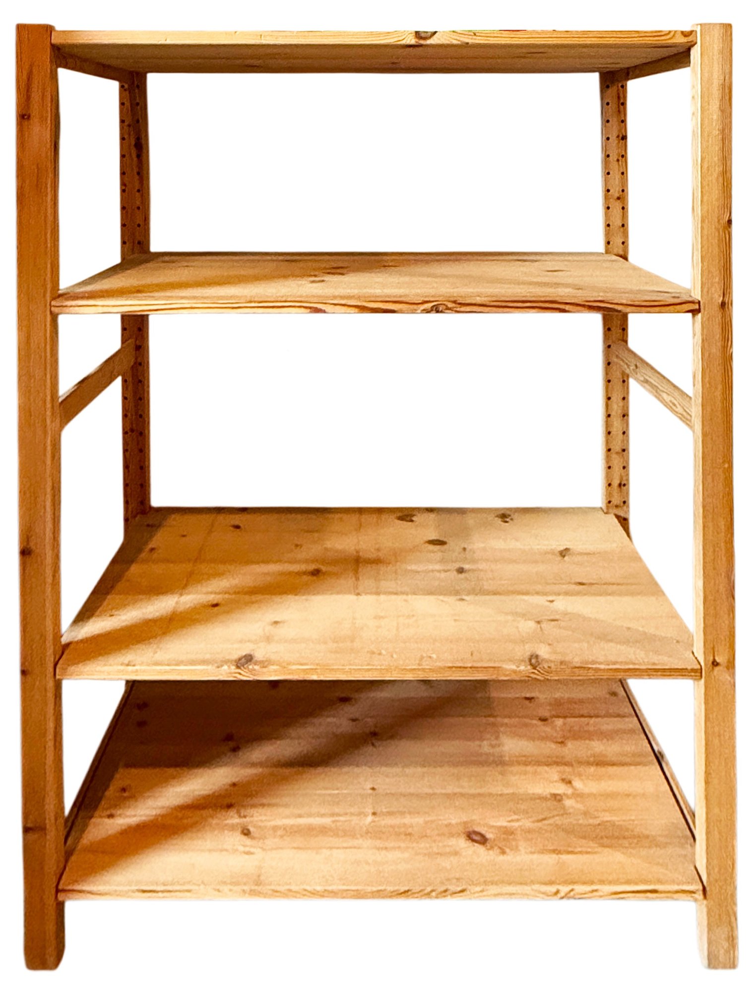 Wood Storage Racking Adjustable Wood Storage Rack With Adjustable Shelves #39156 | Auctionninja.com
