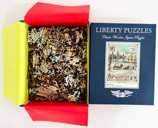 Liberty Puzzle Wooden Jigsaw Winter Days Puzzle