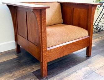 Stickley Mission Oak Prairie Chair