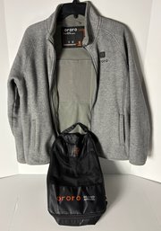 Mens Ororo Heated Fleece Jacket Size Small