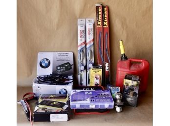 Auto Maintenance And Parts Including Windsheild Wipers, Oil Filters, Battery Chargers, & More