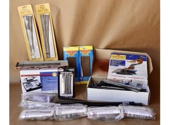 HO Scale Train Tracks, Roadbed, Zephyr Train Control, & Switch Machines