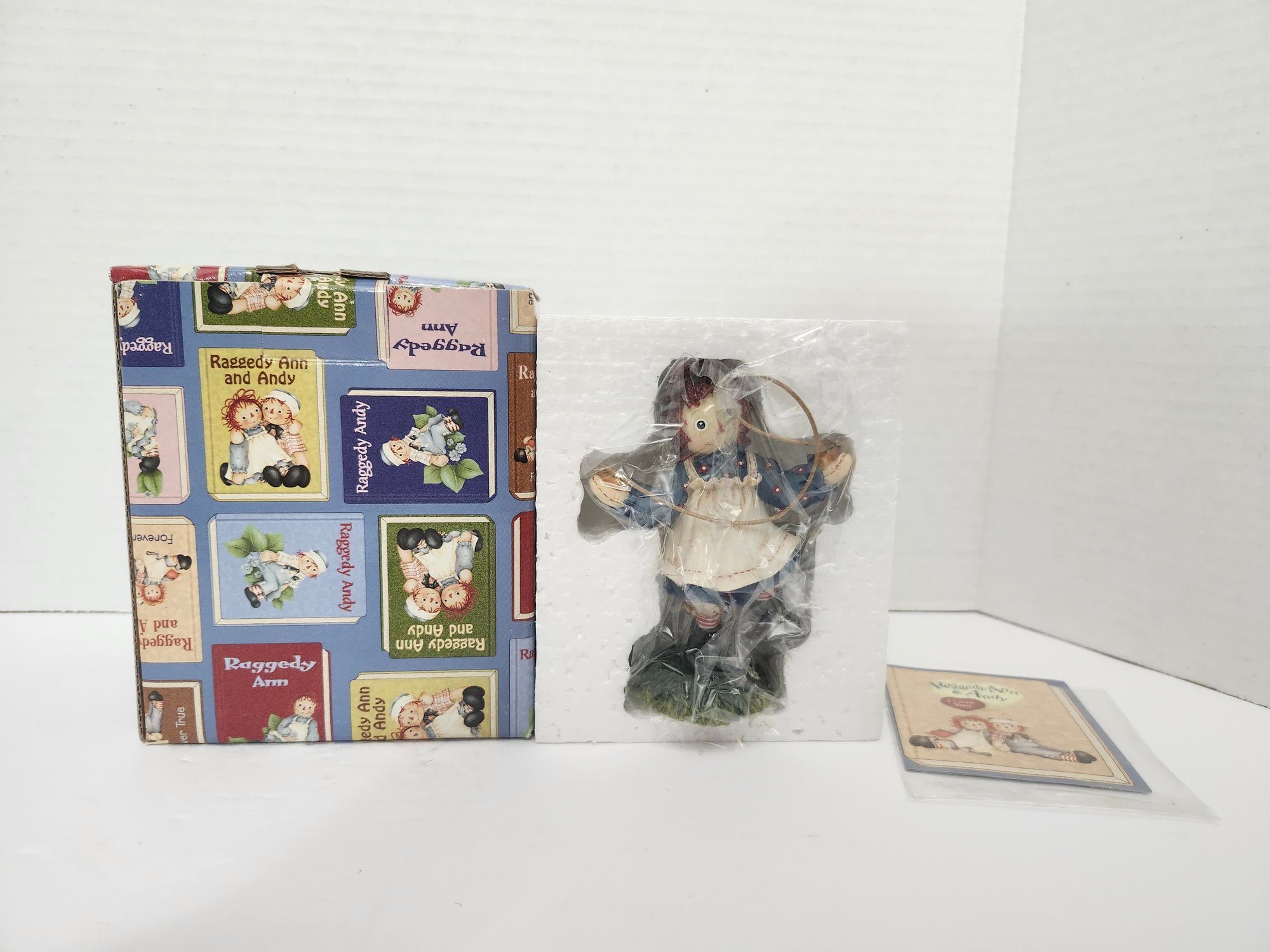 Raggedy Ann & Andy Enesco Figurine Hop Over Troubles Jump Rope Ann In ...