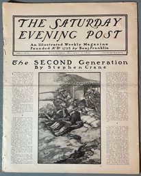 Antique Ephemera SATURDAY EVENING POST Dec. 2nd, 1899 Full Magazine