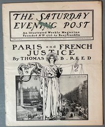 Antique Ephemera SATURDAY EVENING POST Oct. 7th, 1899 Full Magazine