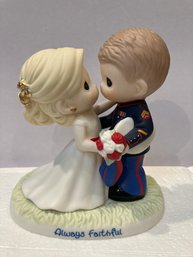 Precious Moments United States Marine Corps  Always Faithful