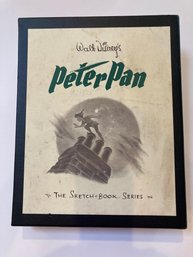 Walt Disneys Sketch Book  Peter Pan With COA