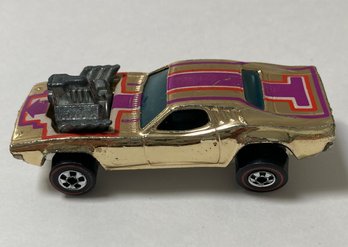 1970 Hot Wheels  Gold Roger Dodger  Redline