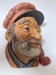 Lefton Wall Hanging Man With Pipe