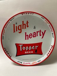 1960s Metal Topper Beer Tray