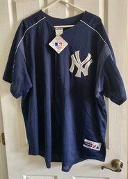 Majestic MLB NY Yankees Mesh Jersey NWT