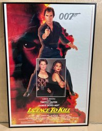 Original Movie Poster Licence To Kill 1989